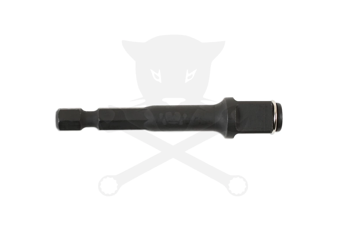 Bit és dugókulcs tartó adapter fúrógépbe 1/4" bit + 3/8" dugó 2:1-ben - Image 2