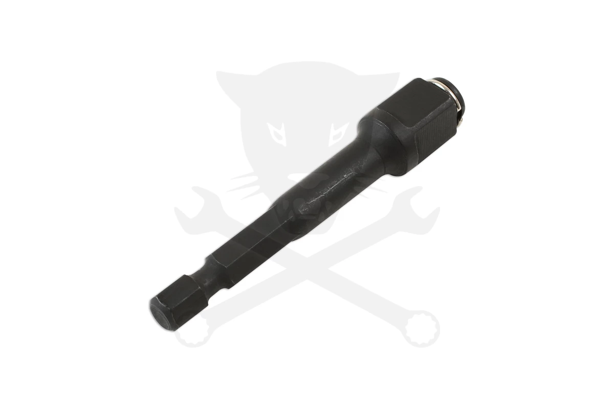 Bit és dugókulcs tartó adapter fúrógépbe 1/4" bit + 3/8" dugó 2:1-ben - Image 3