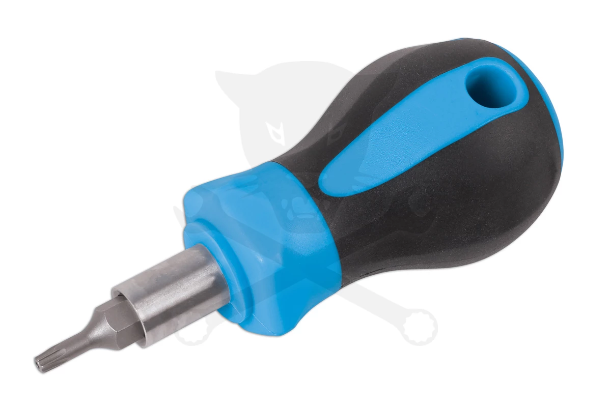 Csavarhúzó bit hajtó + torx lyukas bit készlet T10-T40 - Image 4
