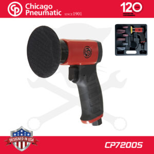 Levegős excenter csiszológép  50-75 mm 2"-3"- 2.5 mm MINI készlet Chicago