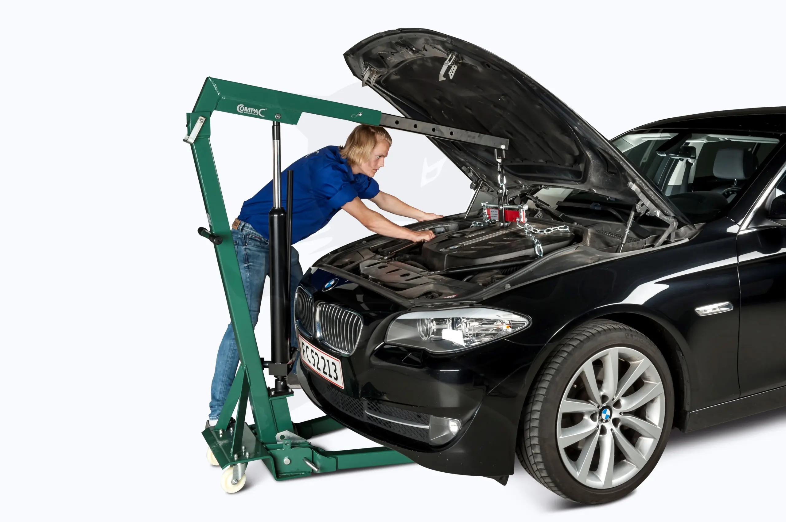 Motorkiemelő zsiráf 1 t összecsukható extra alacsony - Compac - Image 3
