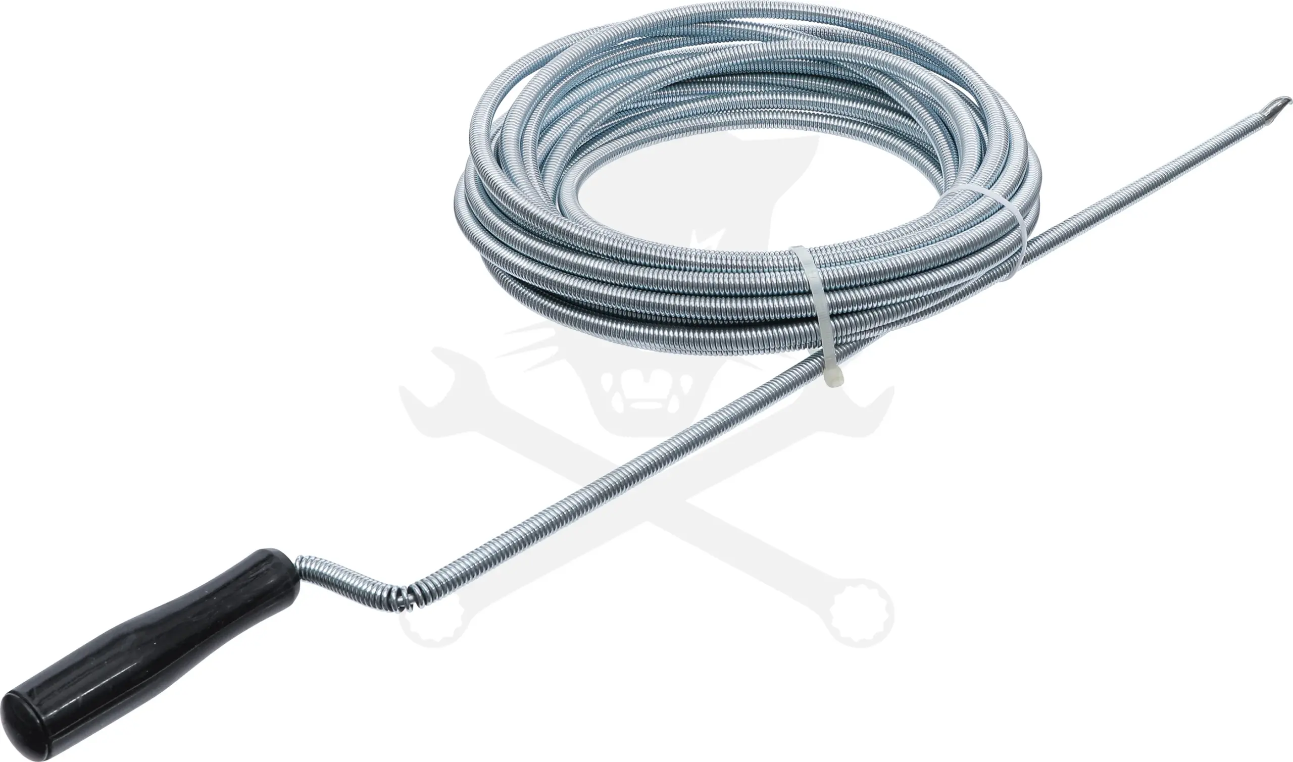 Csőtisztító spirál 10 méter x 10 mm - Fej átmérő: 20 mm - BGS - Image 2
