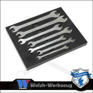 Villáskulcs készlet extra vékony 6 - 19 mm 7 r. - Welzh