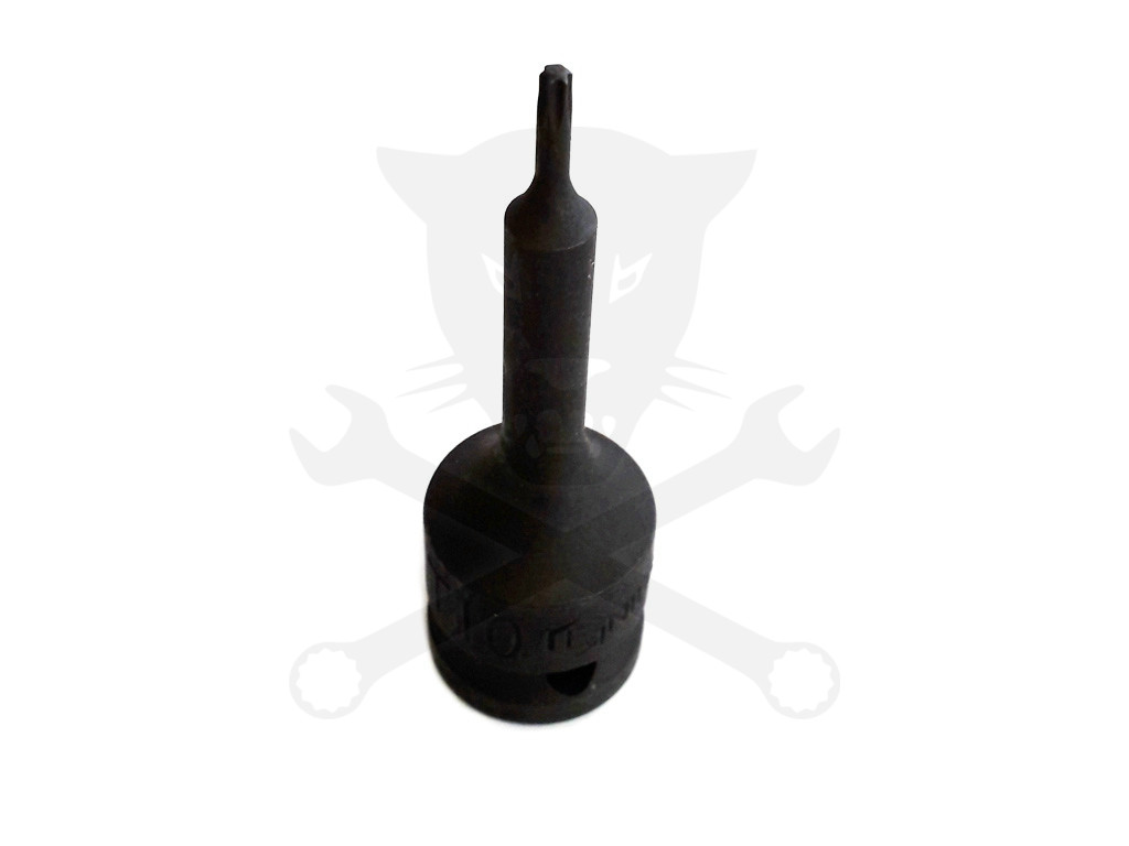 Légkulcsfej torx 1/2" 10-es Genius 76 mm