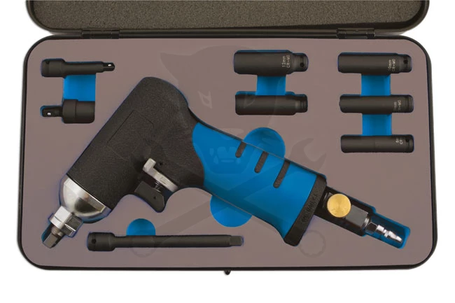 Izzítógyertya kiszerelő vibro légkulcs 1/4" 10-40 Nm 9 db-os készlet - Image 3