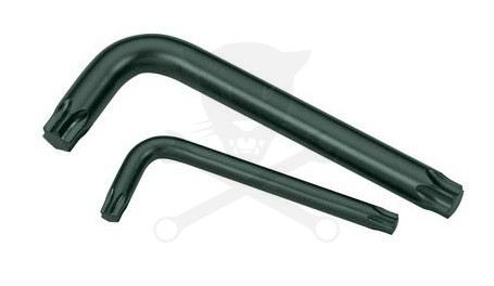 Torx kulcs "L" alakú T - 8 Genius