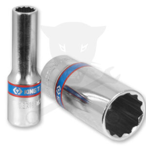 Dugókulcs - crowafej 3/8" 12 lap hosszú 22 mm KingTony