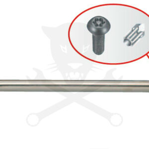 Torxkulcs "L" alakú TPX10 furatos torx, hosszú KingT