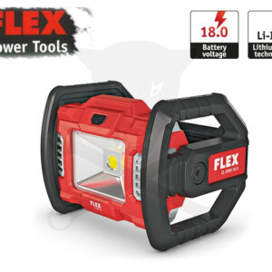 Szerelőlámpa - LED újratölthető épitkezési spotlámpa 18.0 V - Flex - (CL 2000)