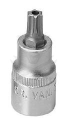 Rátűzőkulcs - crowa+bit 1/2" torx, furatos TPX45