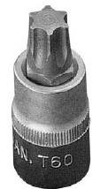 Rátűzőkulcs - crowa+bit 1/2" torx T20