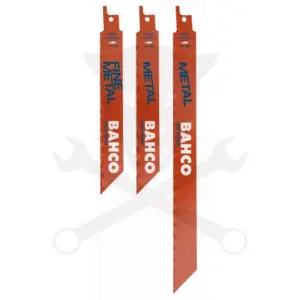 Orrfűrészlap, fémlemez készlet 130/205mm 14/18/24 TPI 5 db-os -
