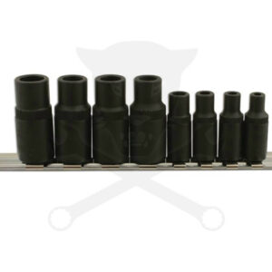 Adapter készlet menetfúrókhoz  8 db-os 4 lapú M1.5-M14 -mágneses- Laser