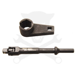 Vibro kalapácshoz lambdaszonda szerelő 22 mm csuklós-vibrációs kulcs
