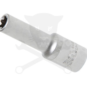 Dugókulcs - crowafej 1/2" belső torx E12 hosszú