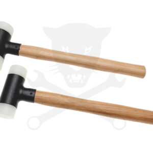 Kalapács műanyag spec. - nylon fej 30 + 45 mm - 2 db-os készlet - BGS