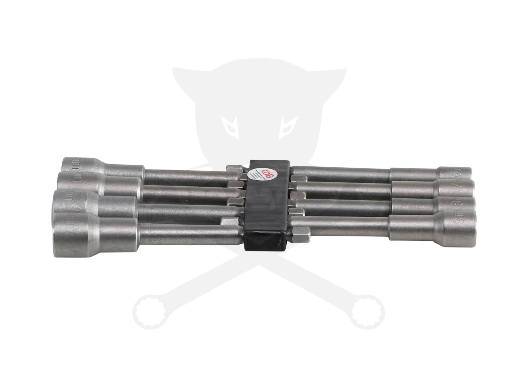 Csavarbehajtó hatlap csavarra, bit befogással készlet6-13 mm / 100mm - BGS