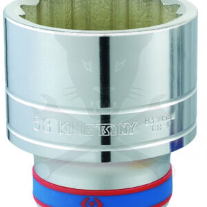 Dugókulcs - crowafej 1" 12 szög normál 60 mm