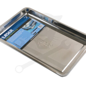 Olajfelfogó csepptálca 600x400x48 mm - Rozsdamentes acél - LASER