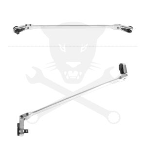 Crowa hajtószár csuklós 1/4"- 1/4" 72 fogas 180°-ban forg. Laser