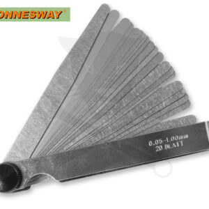 Hézagmérő készlet 20 lapos 0,05 - 1,0 mm - Jonnesway