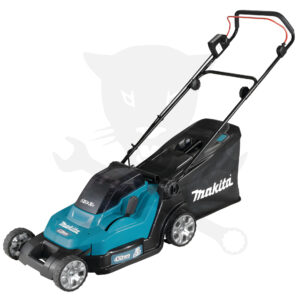 Fűnyíró, akkus 36V=2x18V - 43 cm 50 literes - 2x5.0Ah - Makita