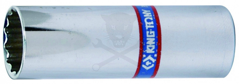 Dugókulcs - crowafej 1/4" 12 szög hosszú 11 mm