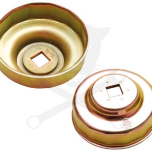 Olajszűrő leszedő kupak  74 mm x 14 lap 1/2"-os  BMW motorkerékpár, stb.
