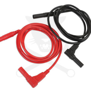 Autóvillamossági tesztkábel készlet 1220 mm 1000V/10A -szilikon kábel