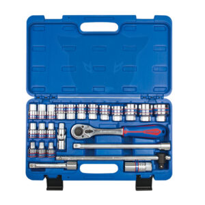 Dugókulcs készlet 1/2" 24 db-os 8-32 mm, 12 szögű készlet KingT.