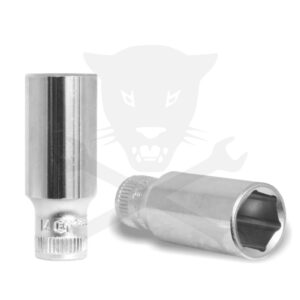 Dugókulcs - crowafej 1/4" 6 lap hosszú 13 mm Genius