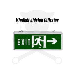Lámpatest, vészvilágító LED 3 W kétoldalas "Exit" ELMARK