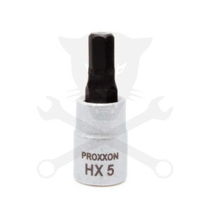 Rátűzőkulcs - crowa+bit 1/4" Imbusz HX5 Proxxon