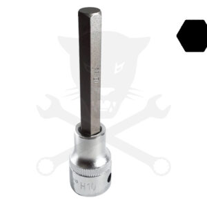 Rátűzőkulcs - crowa+bit 1/2" imbusz 10 mm, hosszú