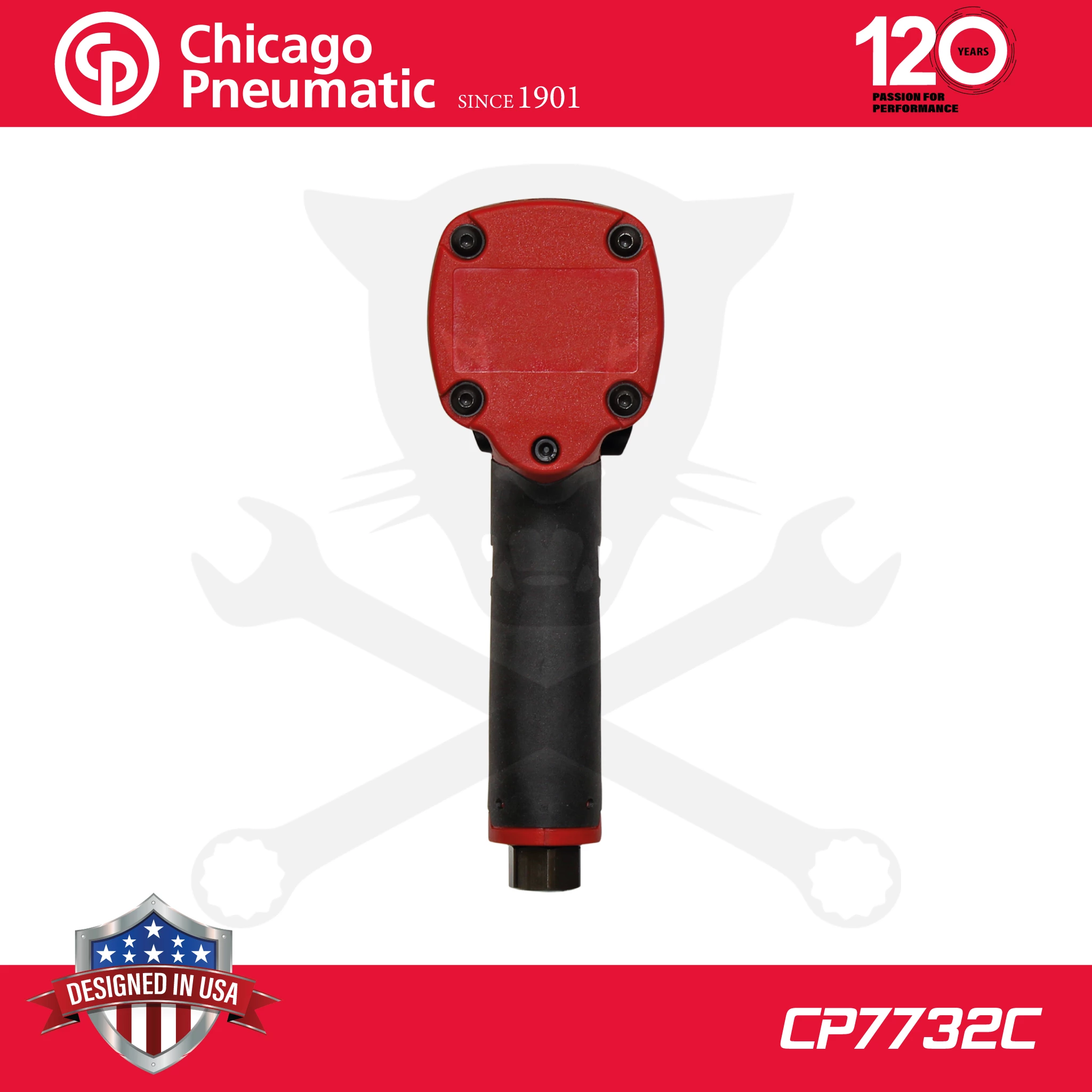 Légkulcs 1/2" 625 Nm Lazítás - 387 Nm Meghúzás Jumbo - Chicago - Image 3