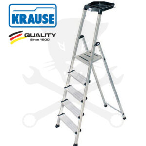 Létra ALU lépcsőfokos álló 1x 5 fokos - Krause Monto SECURY