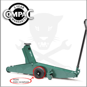 Emelő padló 8T krokodil - magasemelésű: 180 - 960 mm - Compac