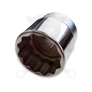 Dugókulcs - crowafej 1/2" 12 szög normál 36 mm Genius