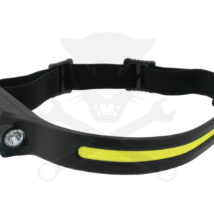 Szerelőlámpa - Fejlámpa LED COB Multifunkc. 2:1 akkus USB +szenzor