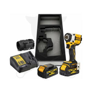 Ütvecsavarozó, akkus 18V 406 Nm 1/2" 2db 5.0Ah - DeWalt