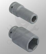 Légkulcsfej 3/4" 6 l.h. 17-es Genius