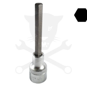 Rátűzőkulcs - crowa+bit 1/2" imbusz  8 mm, hosszú