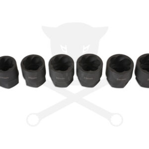 Kerékőr és sérült csavar leszedő dugófej készlet -teher- 27-36 mm 3/4"