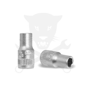 Dugókulcs - crowafej 1/4" 6 lap normál  9 mm Genius