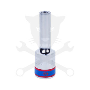 Dugókulcs - crowafej 1/2" belső torx hosszított E10 KingTony