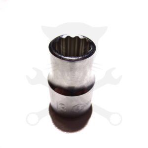 Dugókulcs - crowafej 1/2" 12 szög normál 13 mm Genius