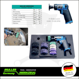 Univer. tisztító készlet érint. felületekhez -1/4"-6,2 Bar - MÜLLER
