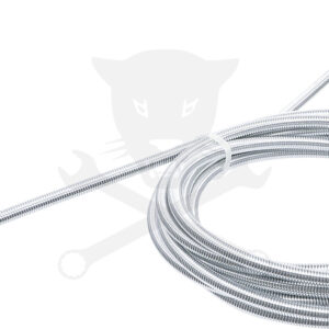 Csőtisztító spirál  5 méter x 10 mm - Fej átmérő: 20 mm - Kraftmann
