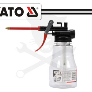 Olajzó kanna, műanyag 220 ml - fix csővel