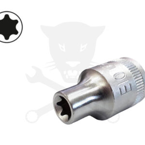 Dugókulcs - crowafej 3/8" belső torx E10 Genius